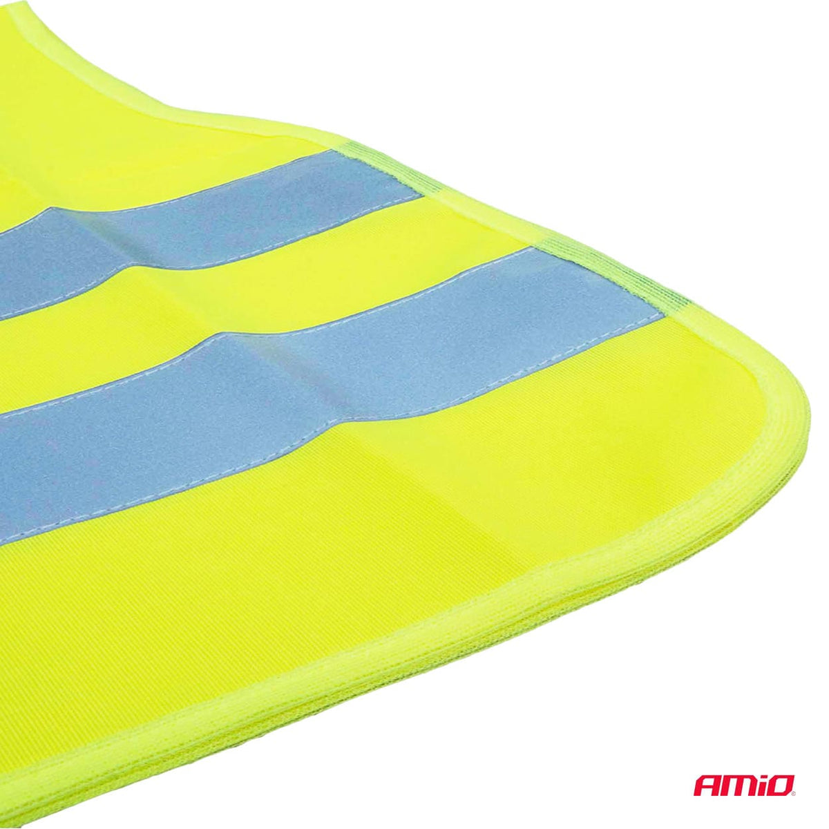 Veiligheidsvest voor kinderen geel met certificaat AMiO 01736 - AMiO 01736 - afbeelding 4