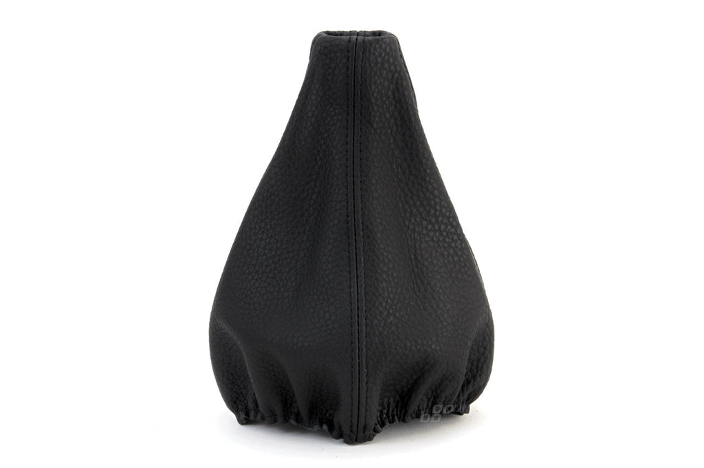 Versnellingspookafdekking - leer zwart garen AMiO 01758 - AMiO 01758 - afbeelding 1