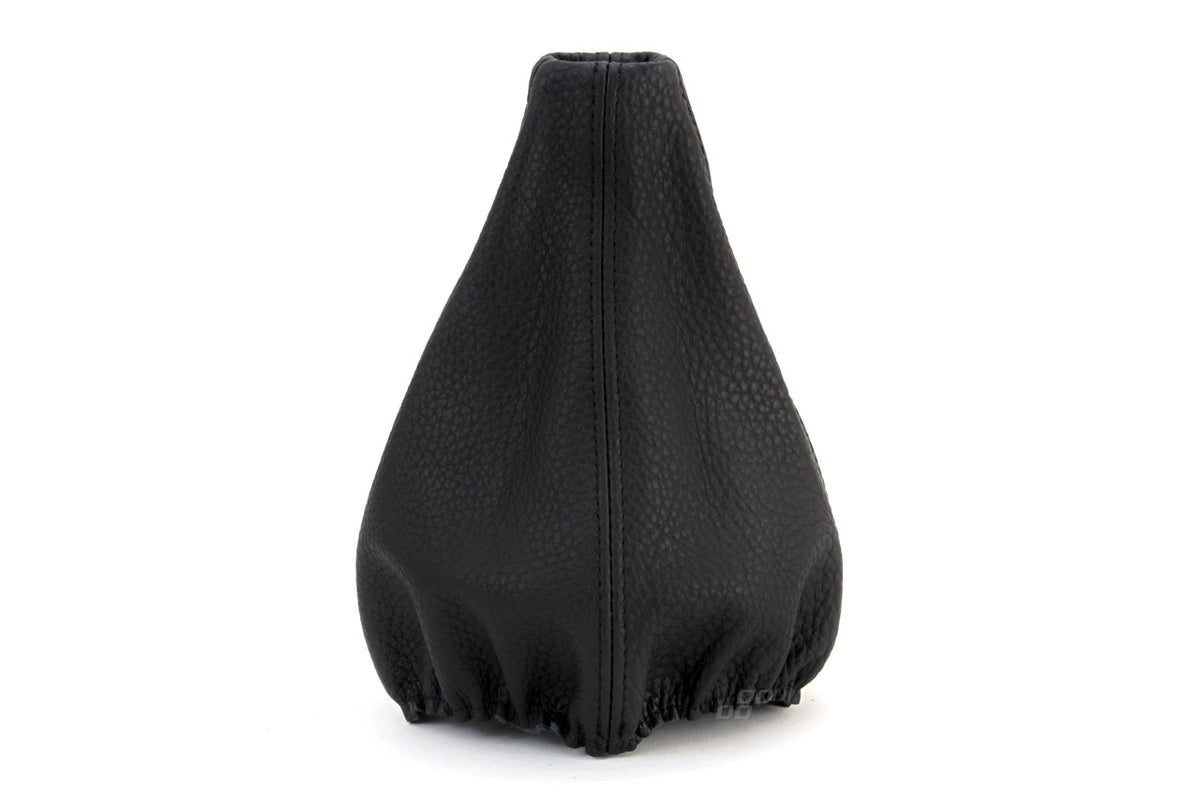 Versnellingspookafdekking - leer zwart garen AMiO 01758 - AMiO 01758 - afbeelding 1