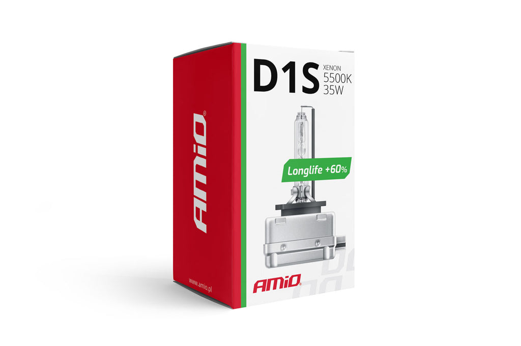 Xenon lamp D1S 5500K AMiO LONGLIFE 01969 – AMiO 01969 – productafbeelding 2
