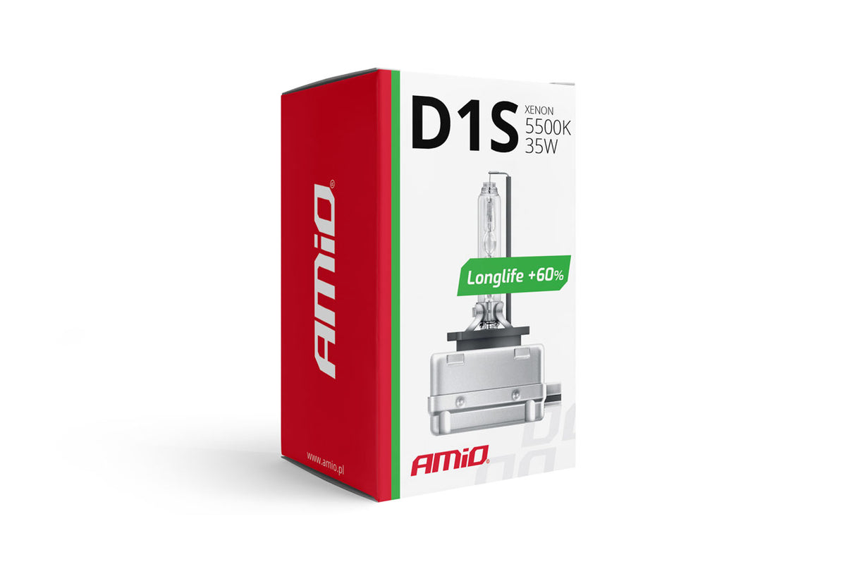 Xenon lamp D1S 5500K AMiO LONGLIFE 01969 – AMiO 01969 – productafbeelding 2