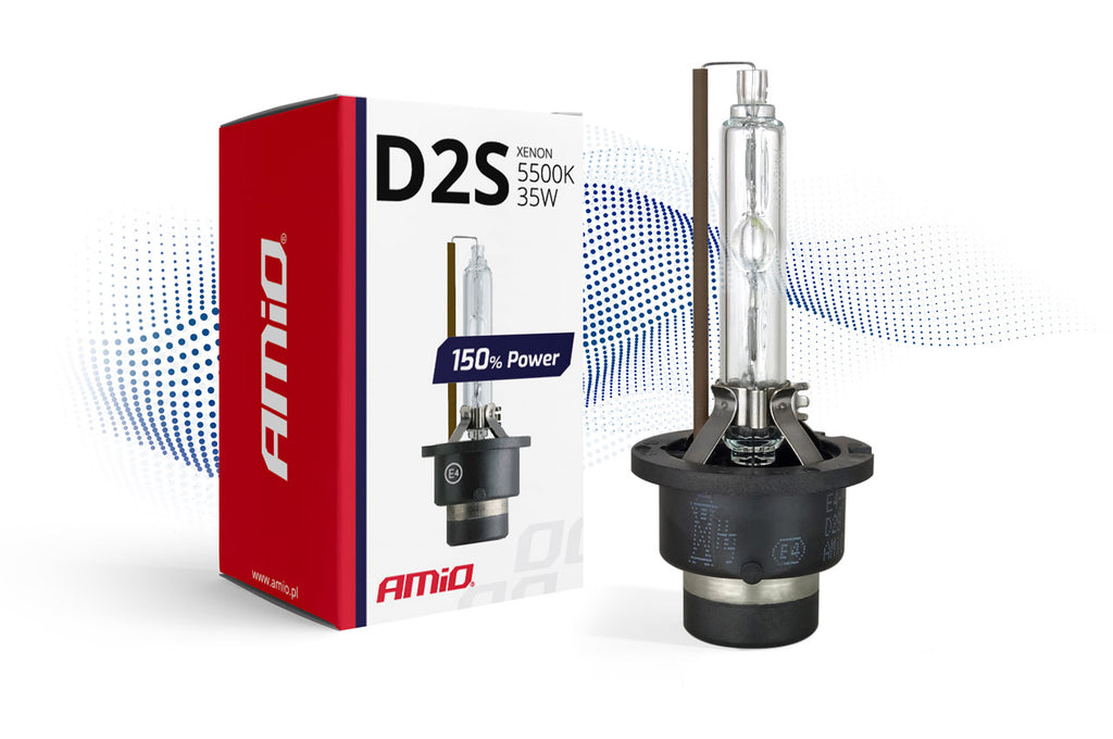 Xenon lamp D2S 5500K AMiO 150% VERMOGEN 01973 - AMiO 01973 - afbeelding 1
