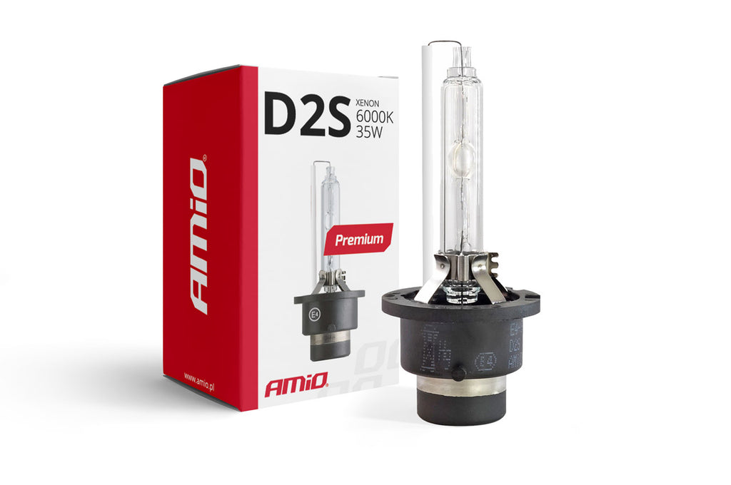 Xenon lamp D2S 6000K AMiO PREMIUM 01976 - AMiO 01976 - afbeelding 1