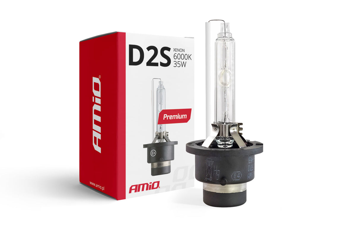 Xenon lamp D2S 6000K AMiO PREMIUM 01976 - AMiO 01976 - afbeelding 1