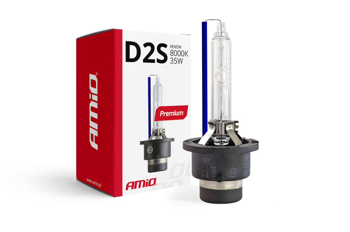 Xenon lamp D2S 8000K AMiO PREMIUM 01977 - AMiO 01977 - afbeelding 1