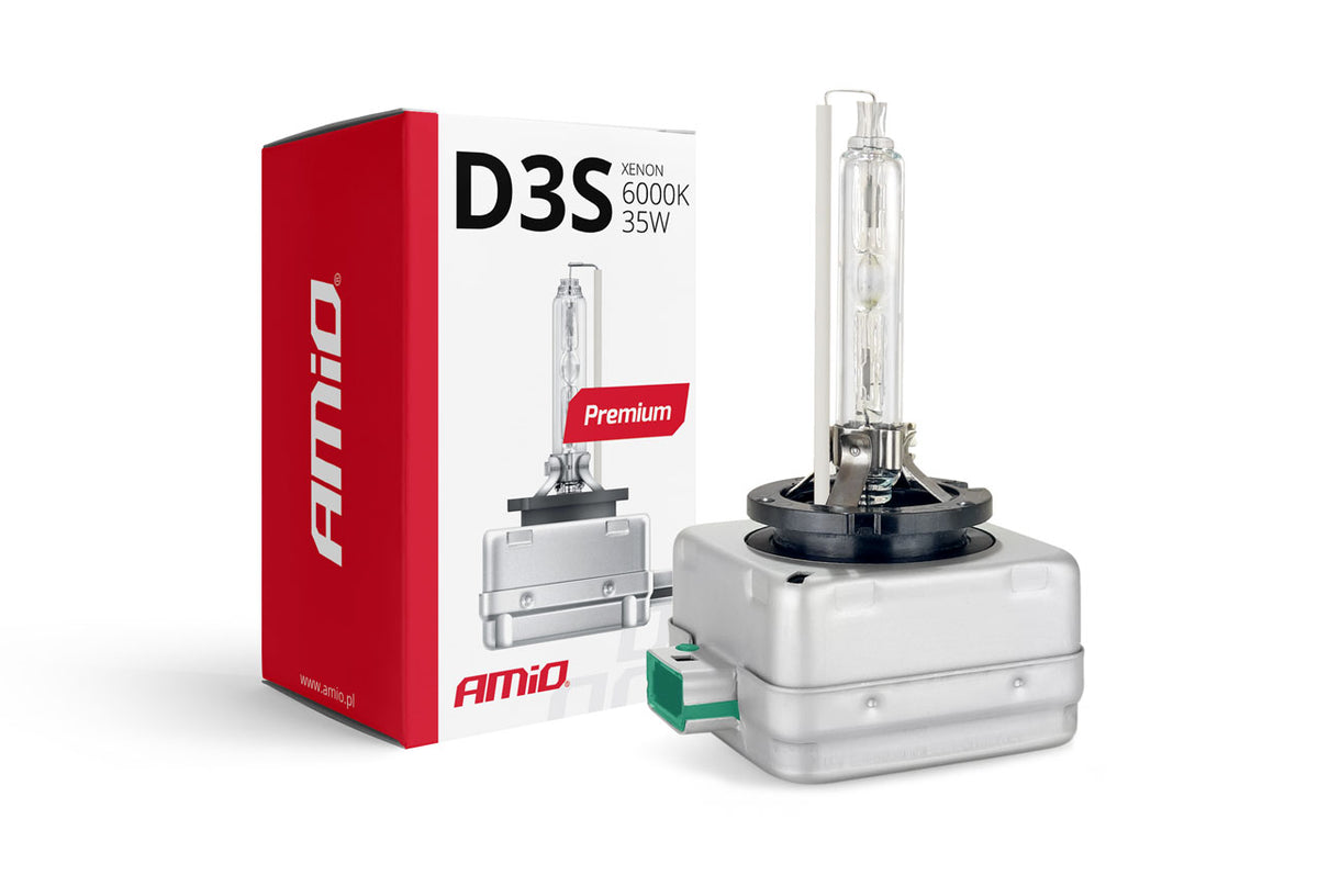 Xenon lamp D3S 6000K AMiO PREMIUM 01979 - AMiO 01979 - afbeelding 1