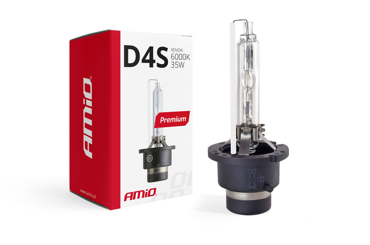 Xenon lamp D4S 6000K AMiO PREMIUM 01981 - AMiO 01981 - afbeelding 1