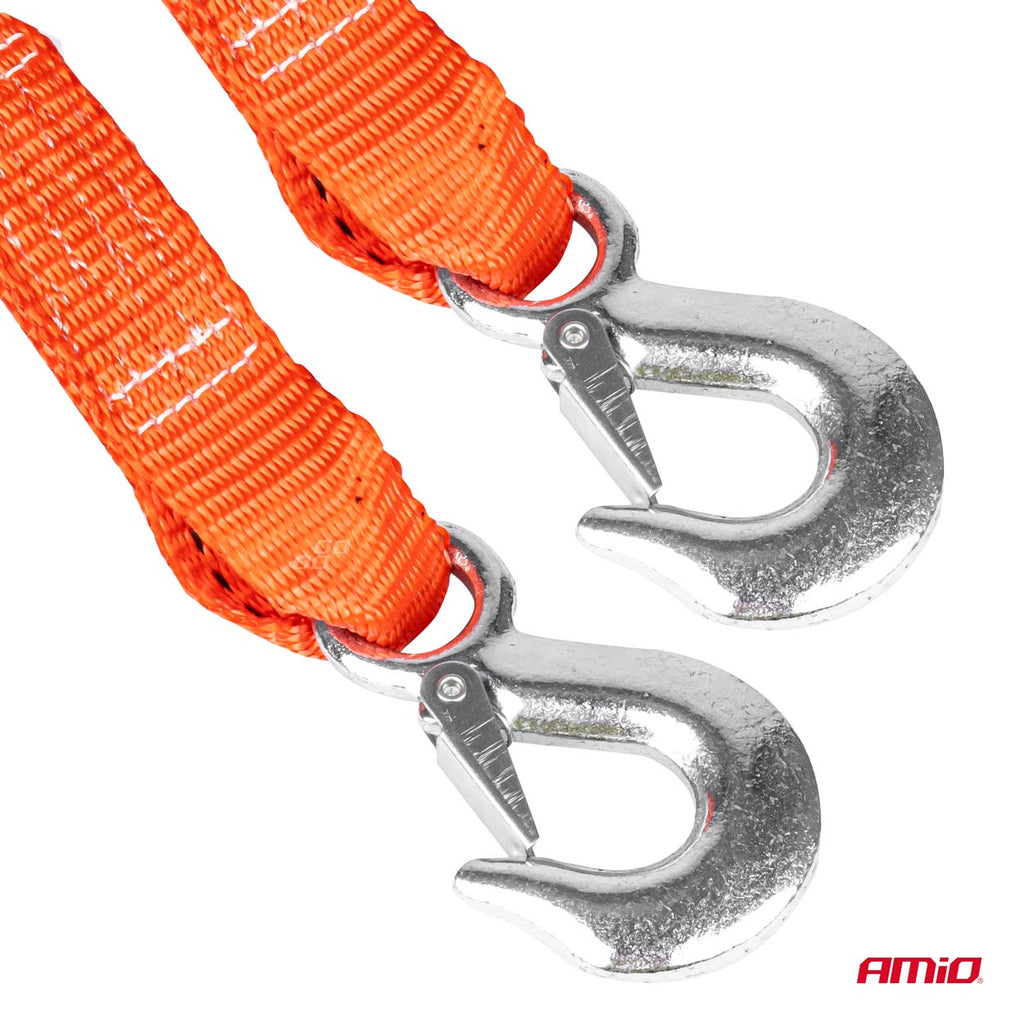 Trekriem 5m 35mm 4,5t haak+haak AMiO 02012 - AMiO 02012 - afbeelding 3