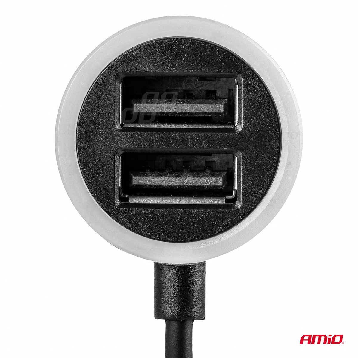 Autolader PCH PRO-01 microUSB+2xUSB 2.4A 12/24V AMiO 02056 - AMiO 02056 - afbeelding 4