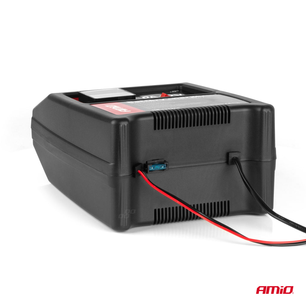 Auto-acculader 8A, 12V AMiO SBC-8A 02086 - AMiO 02086 - afbeelding 3