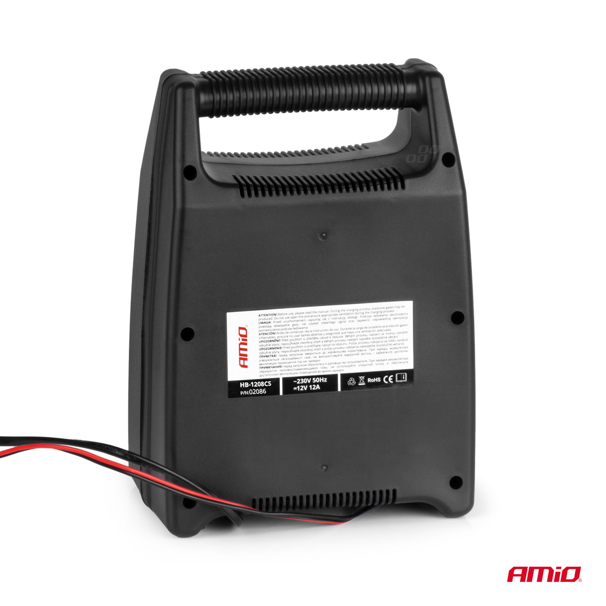 Auto-acculader 8A, 12V AMiO SBC-8A 02086 - AMiO 02086 - afbeelding 4