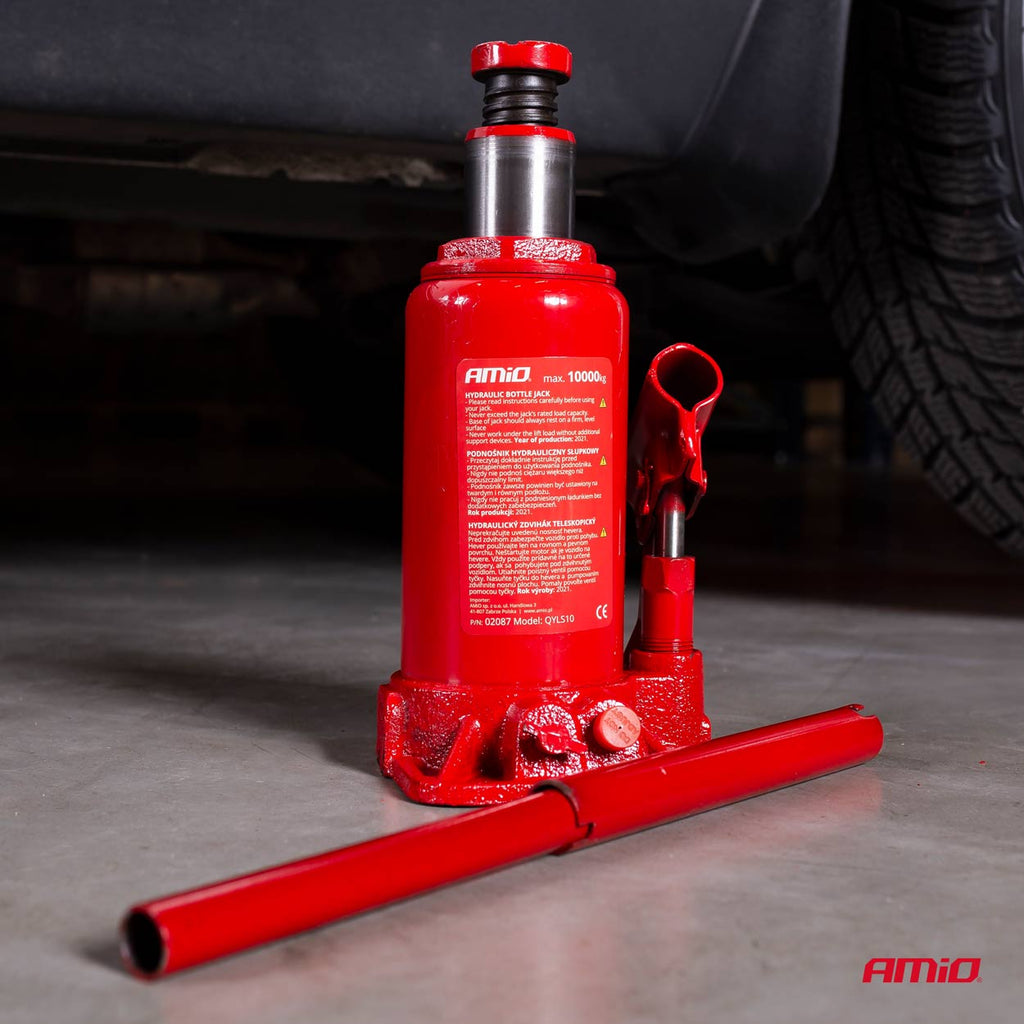 Fles hydraulische krik 10T AMiO 02087 - AMiO 02087 - afbeelding 4