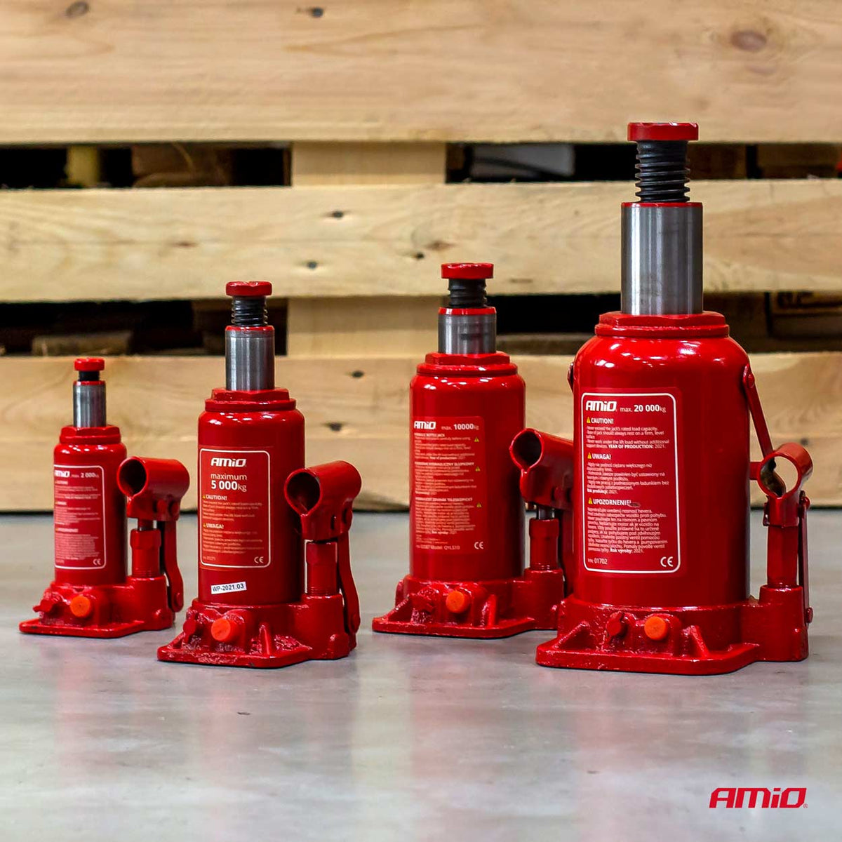 Fles hydraulische krik 10T AMiO 02087 - AMiO 02087 - afbeelding 7