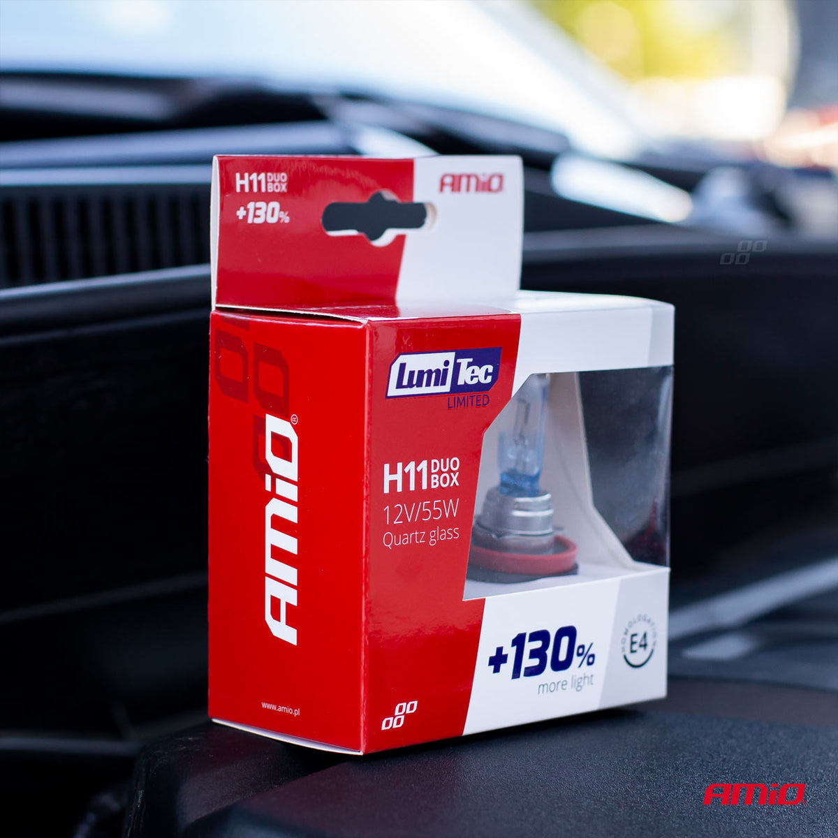 Zarówki halogenowe HB4 12V 51W LumiTec LIMITED +130% DUO AMiO 02104 - AMiO 02104 - afbeelding 6
