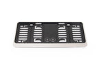 Kentekenplaat Frame klein - ZWART CHROOM AMiO 02109 - AMiO 02109 - afbeelding 3
