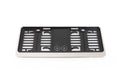 Kentekenplaat Frame klein - ZWART CHROOM AMiO 02109 - AMiO 02109 - afbeelding 1