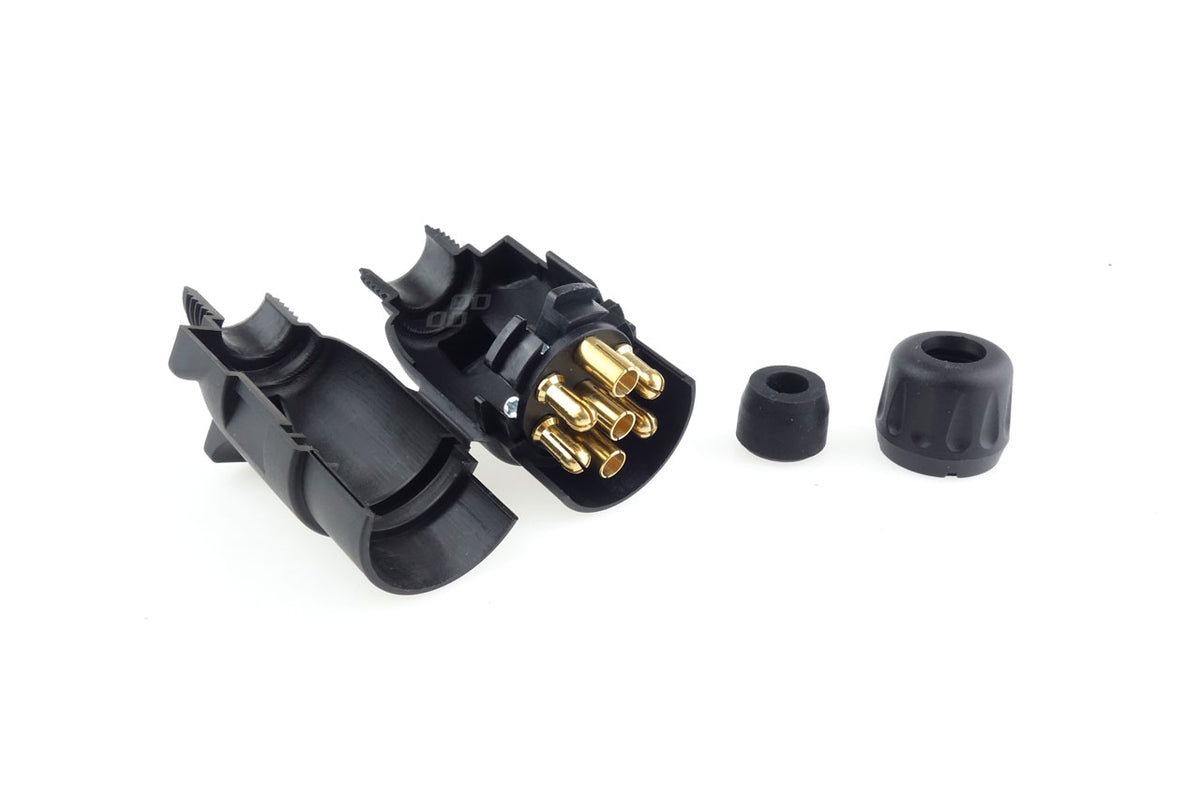 Aanhanger plug 7 polig met moer AMiO 02144 – AMiO 02144 – productafbeelding 3