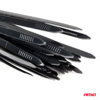 Kabelbinders zwart 2,5x200mm - 100 stuks AMiO 02152 - AMiO 02152 - afbeelding 4
