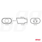Uitlaat Pijp RVS MT 019 AMiO 02190 - AMiO 02190 - afbeelding 5