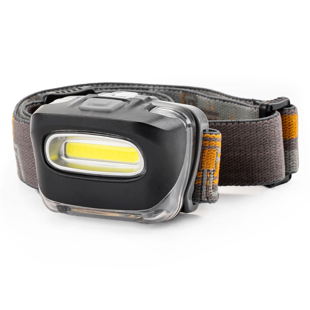 LED COB Hoofdlamp 3xAAA 150Flux IPX3 AMiO 02199 - AMiO 02199 - afbeelding 1
