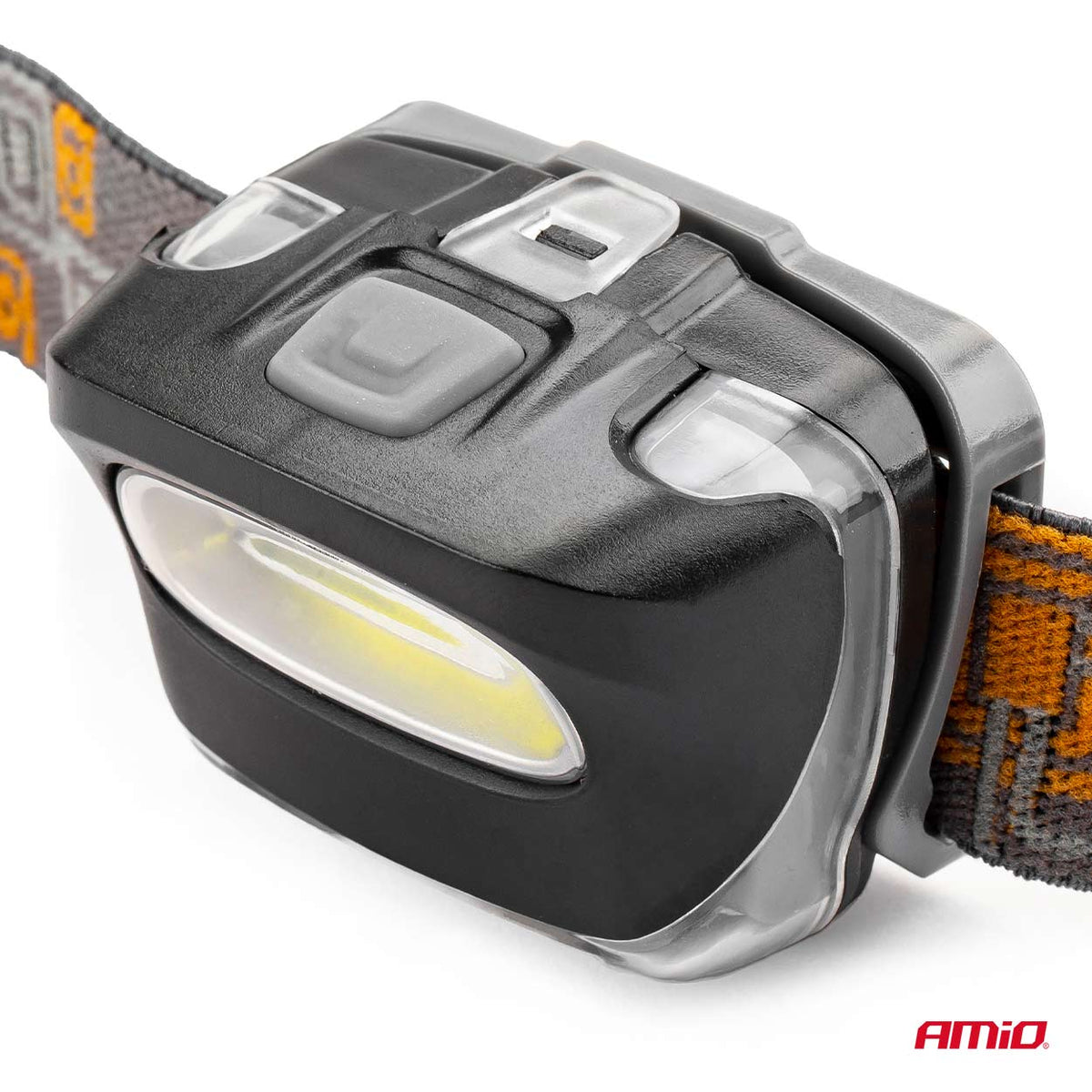 LED COB Hoofdlamp 3xAAA 150Flux IPX3 AMiO 02199 - AMiO 02199 - afbeelding 3