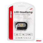 Koplamp LED 3W 1200mA oplaadbaar 180Flux IPX4 AMiO 02200 - AMiO 02200 - afbeelding 7