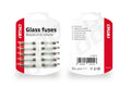 Glaszekeringen 10 stuks, assortiment AMiO 02215 - AMiO 02215 - afbeelding 1