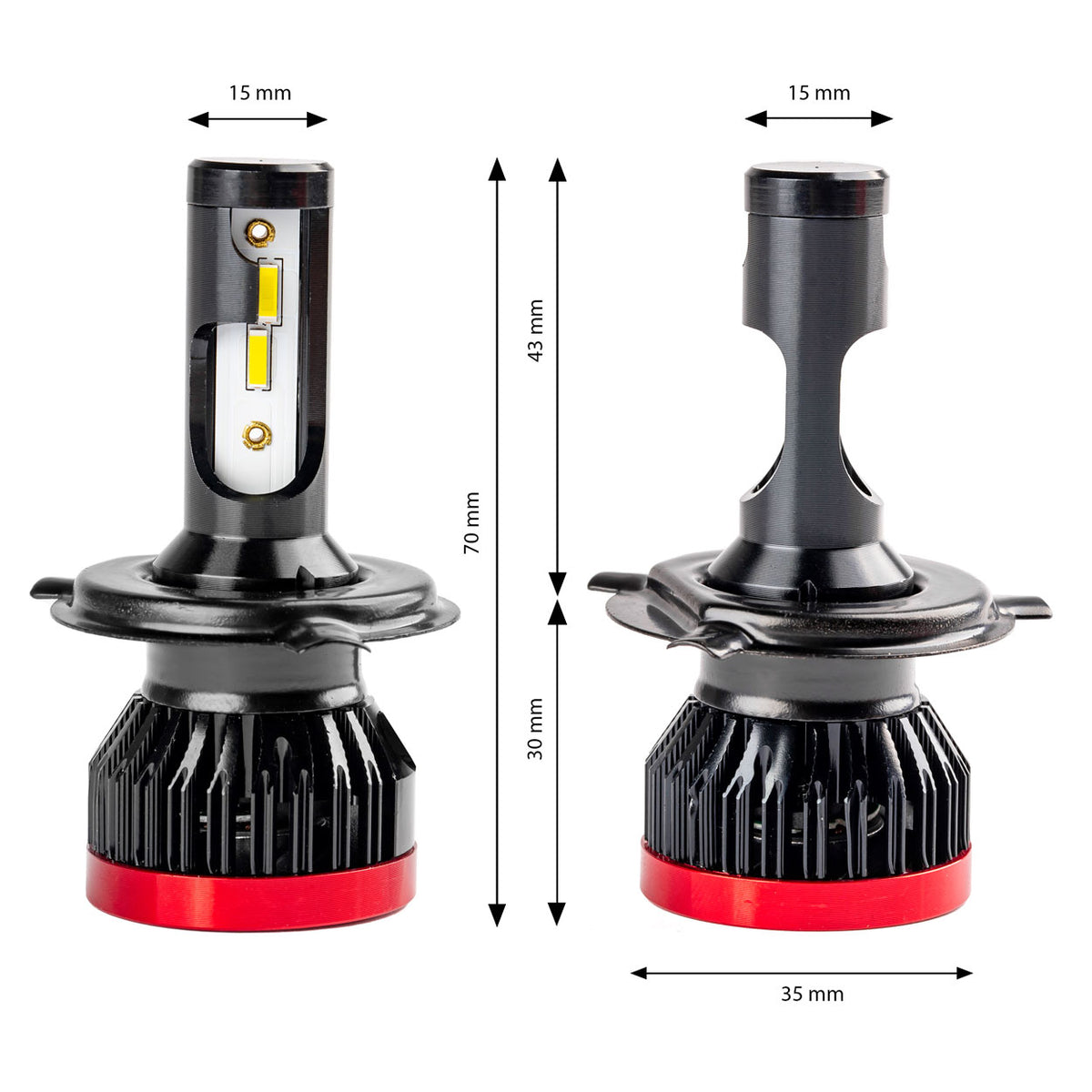 LED-koplampen BF-serie H4/H19 AMiO 02241 - AMiO 02241 - afbeelding 2