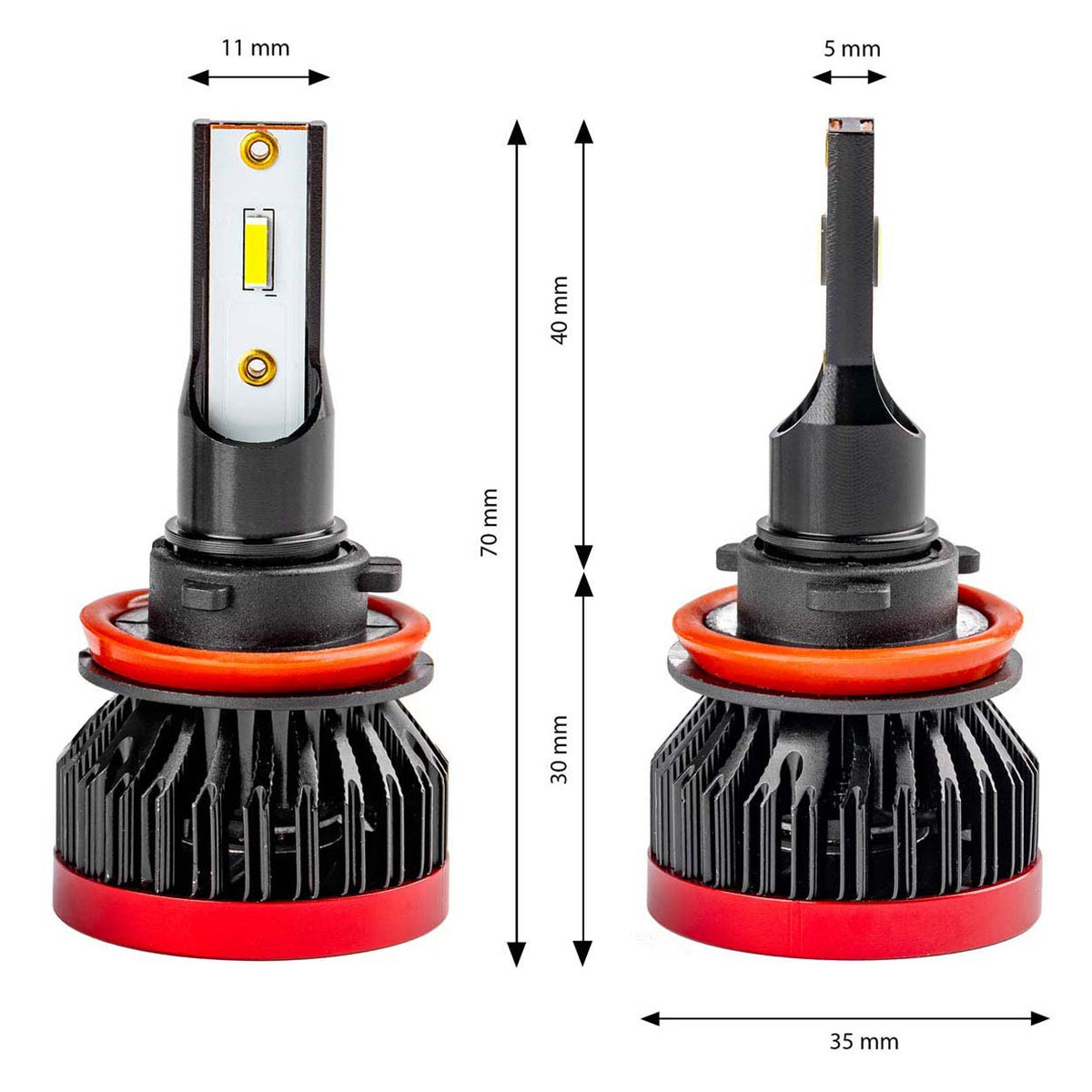 LED-koplampen BF-serie H8/H9/H11/H16 AMiO 02245 - AMiO 02245 - afbeelding 2