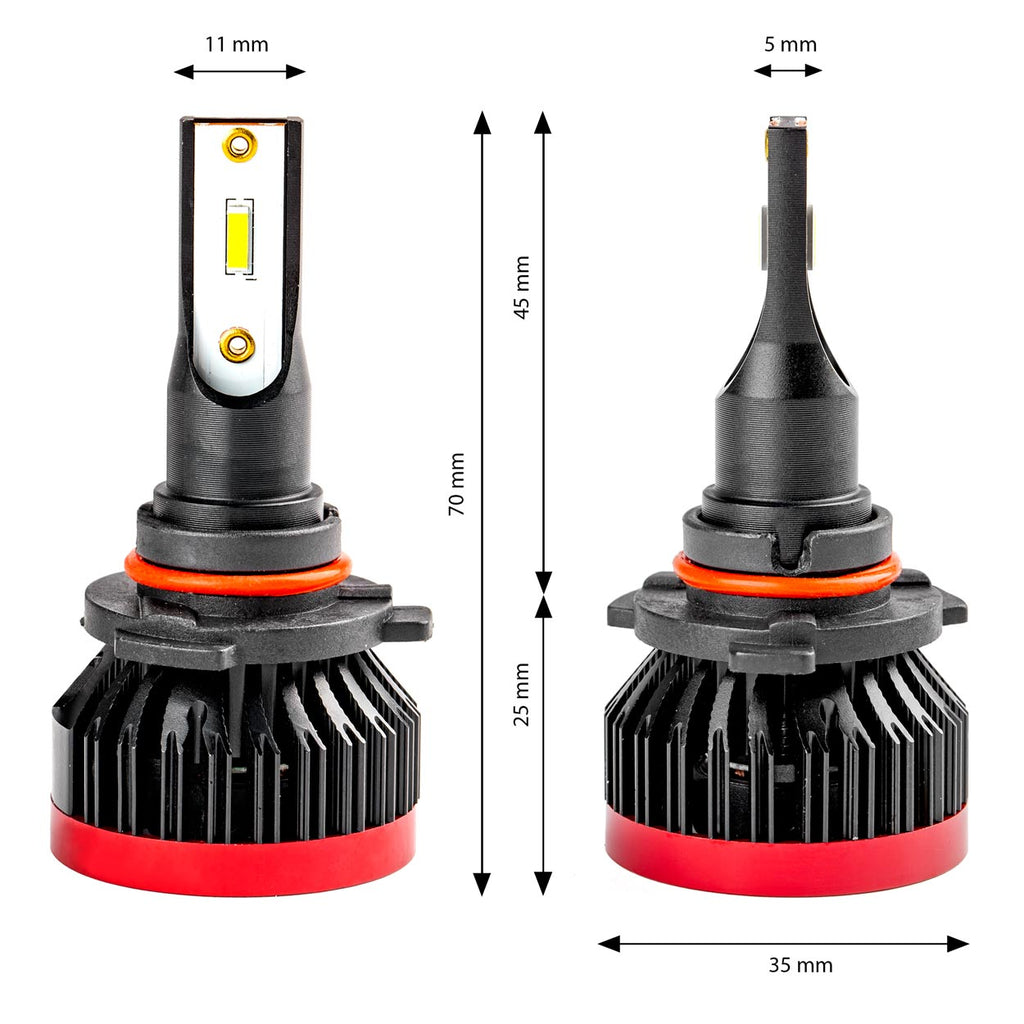 LED-koplampen BF-serie HB3 9005/HIR1 9011/H10 AMiO 02246 - AMiO 02246 - afbeelding 2