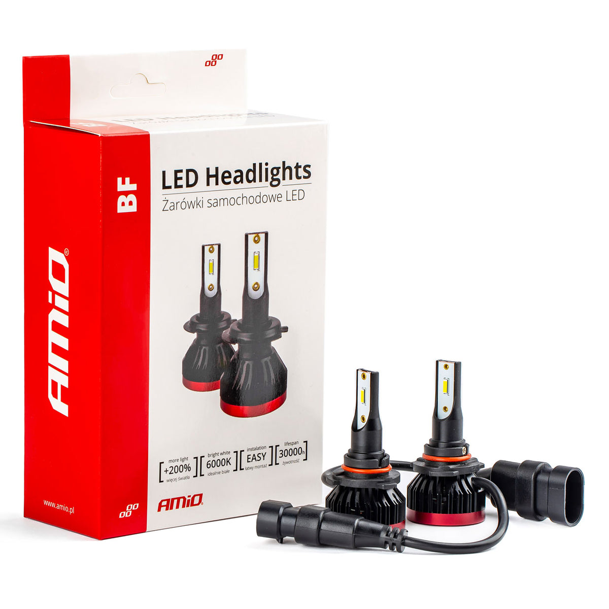 LED-koplampen BF-serie HB3 9005/HIR1 9011/H10 AMiO 02246 - AMiO 02246 - afbeelding 7