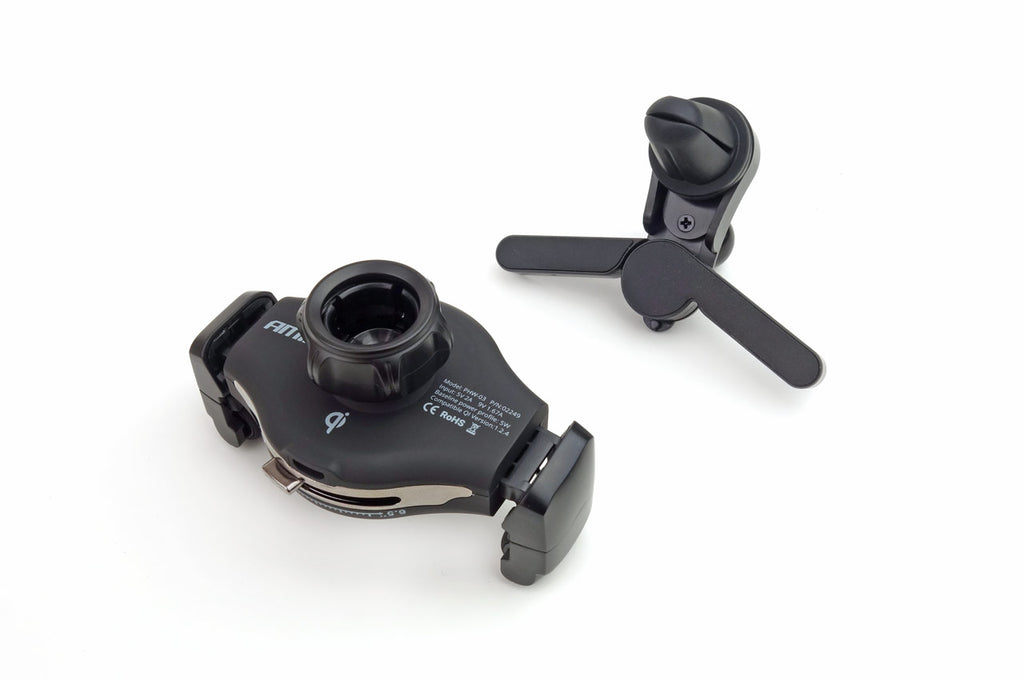 Telefoonhouder met draadloze oplader COMBO QC 3.0 PHW-03 AMiO 02249 - AMiO 02249 - afbeelding 4