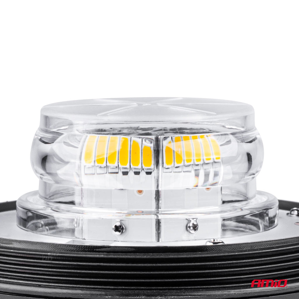 LED Waarschuwingslamp W03M magnetisch R65 R10 36LED 12/24V IP56 AMiO 02295 - AMiO 02295 - afbeelding 4