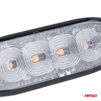 LED Waarschuwingslamp 4 LED R65 R10 12-24V AMiO 02298 - AMiO 02298 - afbeelding 2