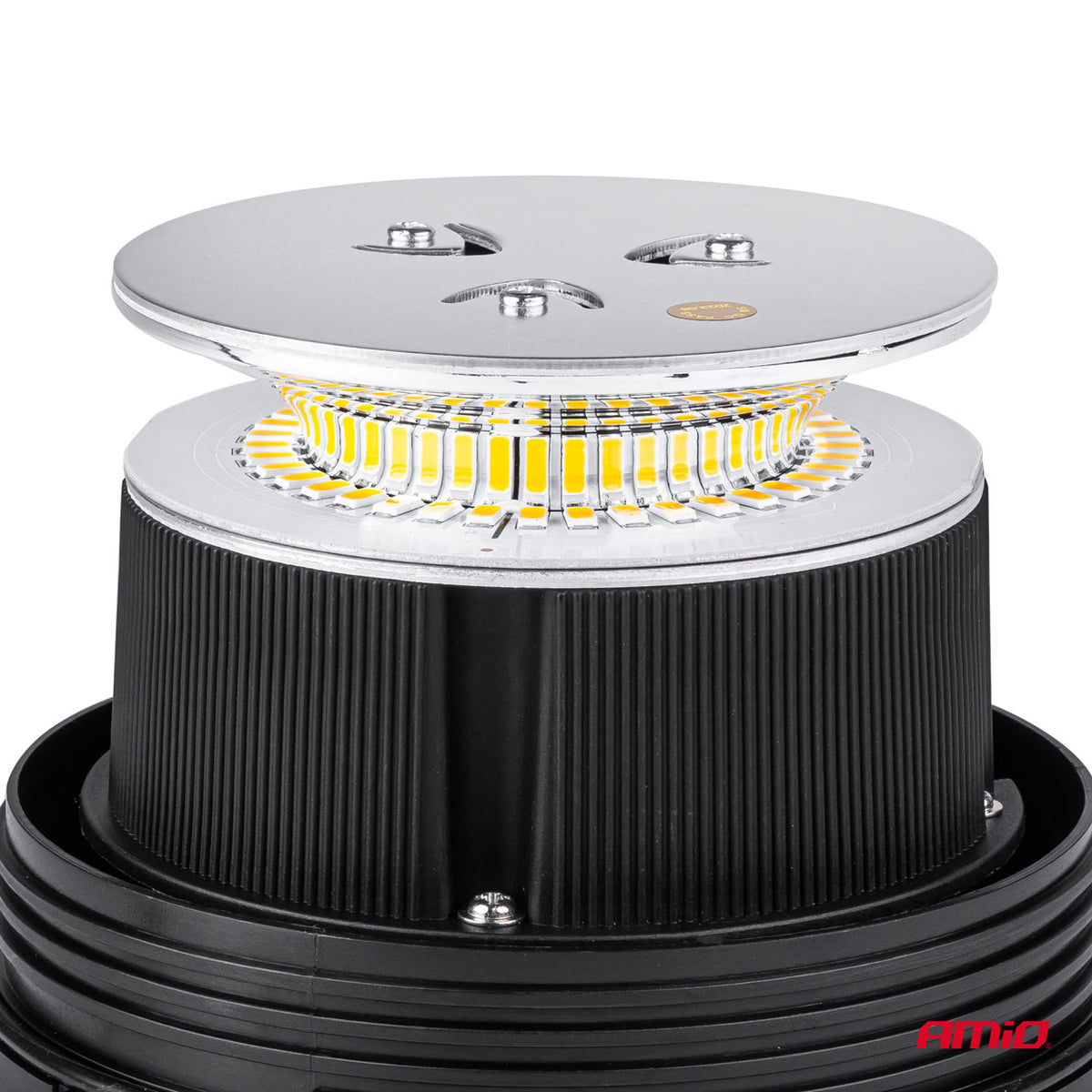 Waarschuwingslamp W02M Magnetisch R65 R10 39LED 12/24V IP56 AMiO 02300 - AMiO 02300 - afbeelding 6