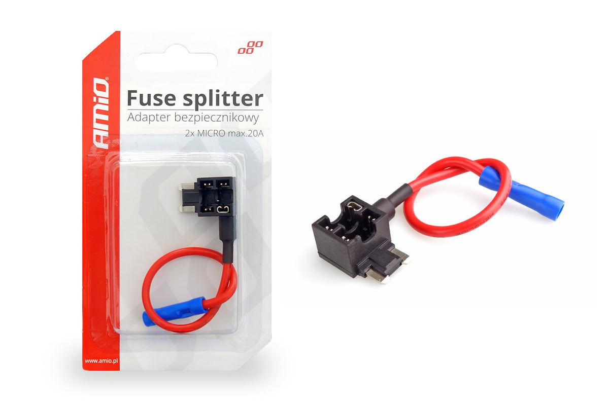 Circuit Micro Zekeringhouder 20A toevoegen AMiO 02332 - AMiO 02332 - afbeelding 1