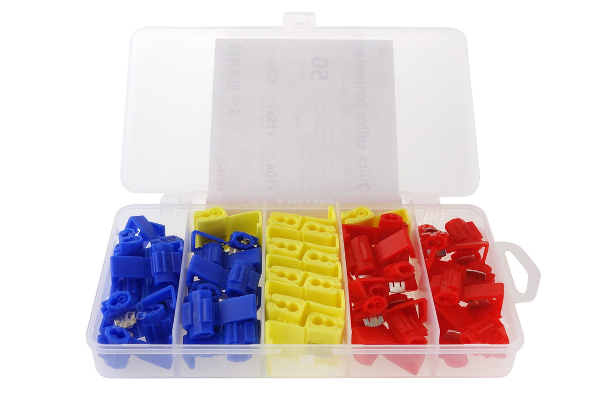 Quick Connect Connector 50st BOX mix AMiO 02346 - AMiO 02346 - afbeelding 2