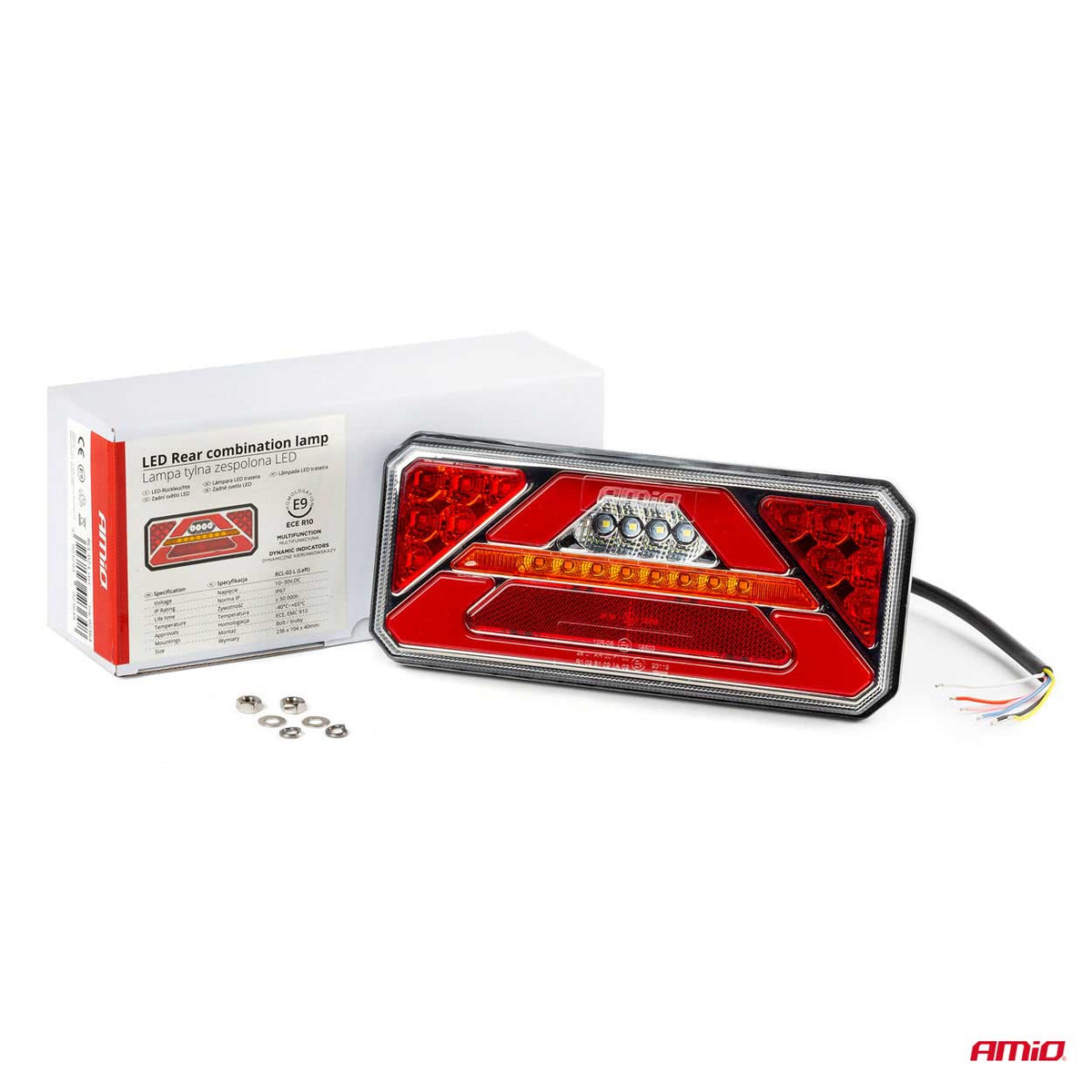 LED-achterlicht AMiO RCL-02-L dynamisch, links 02364 - AMiO 02364 - afbeelding 11