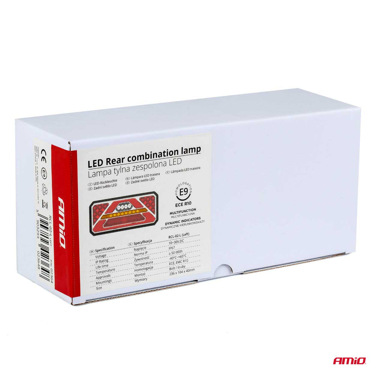 LED-achterlicht AMiO RCL-02-L dynamisch, links 02364 - AMiO 02364 - afbeelding 12