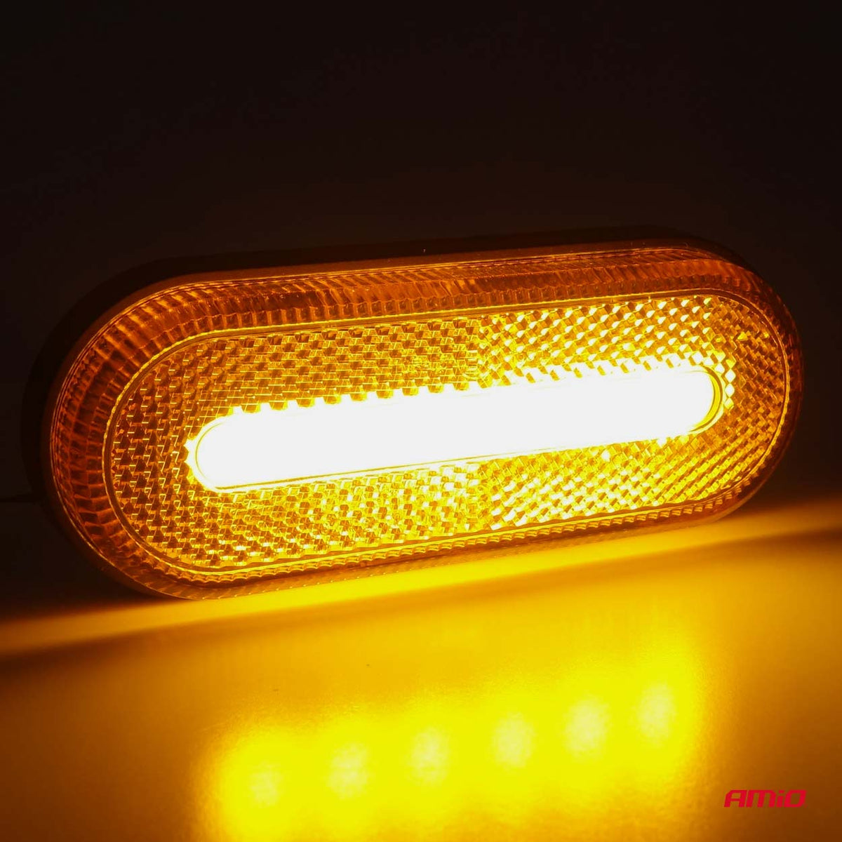 Markering omtrek LED-lamp AMiO OM-01-O ovaal, oranje 02374 - AMiO 02374 - afbeelding 4