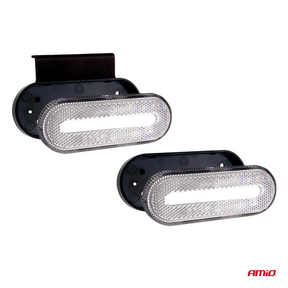Markeringsomtrek LED-lamp AMiO OM-01-W ovaal, wit 02375 - AMiO 02375 - afbeelding 3