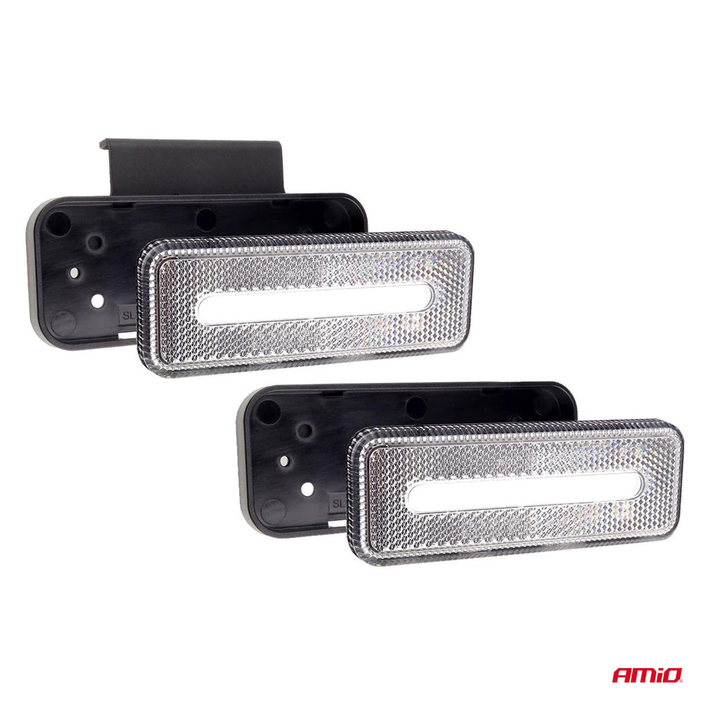 Markeringsomtrek LED-lamp AMiO rechthoekig, wit 02377 - AMiO 02377 - afbeelding 3