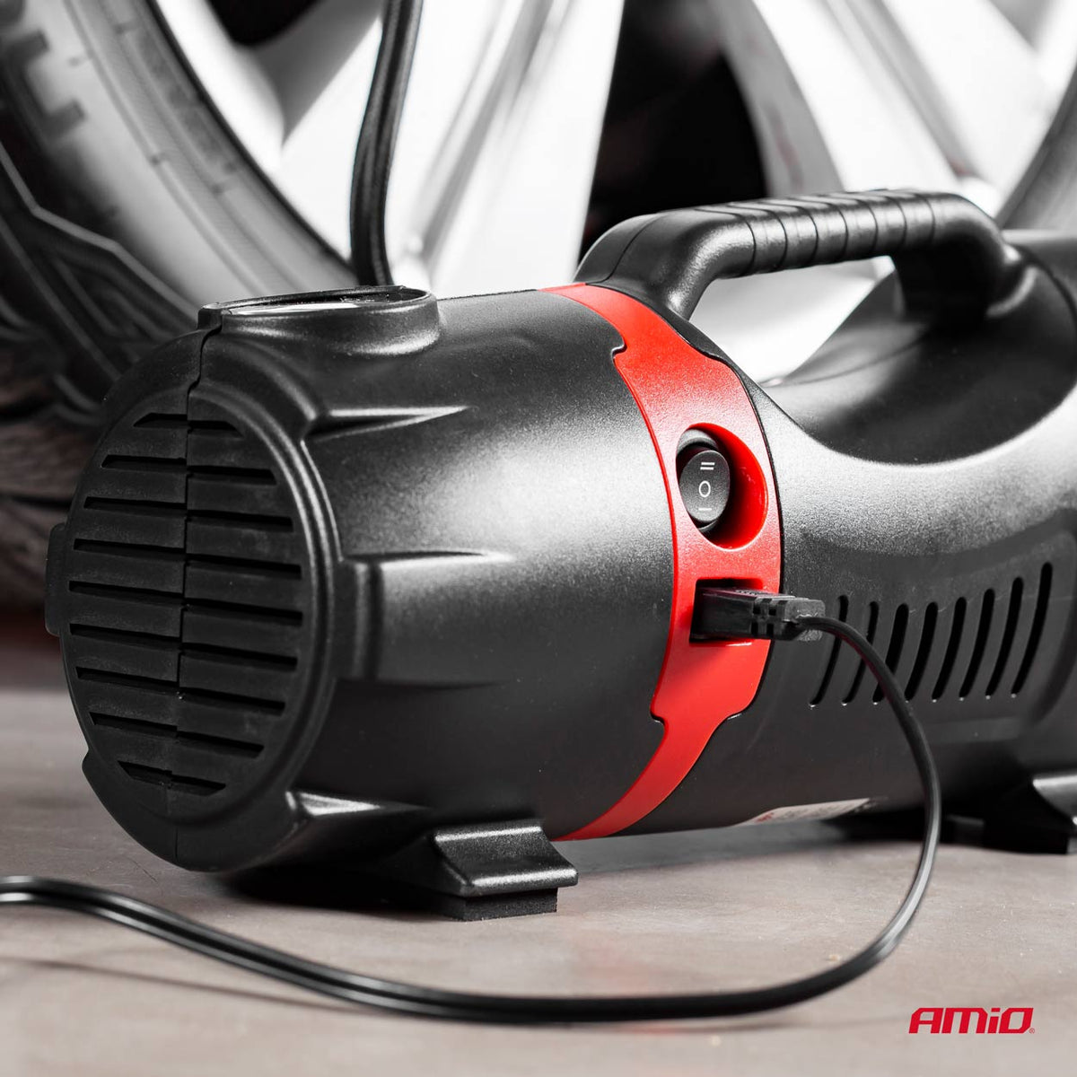 Auto Luchtcompressor 12V/230V Acomp-09 AMiO 02383 - AMiO 02383 - afbeelding 7