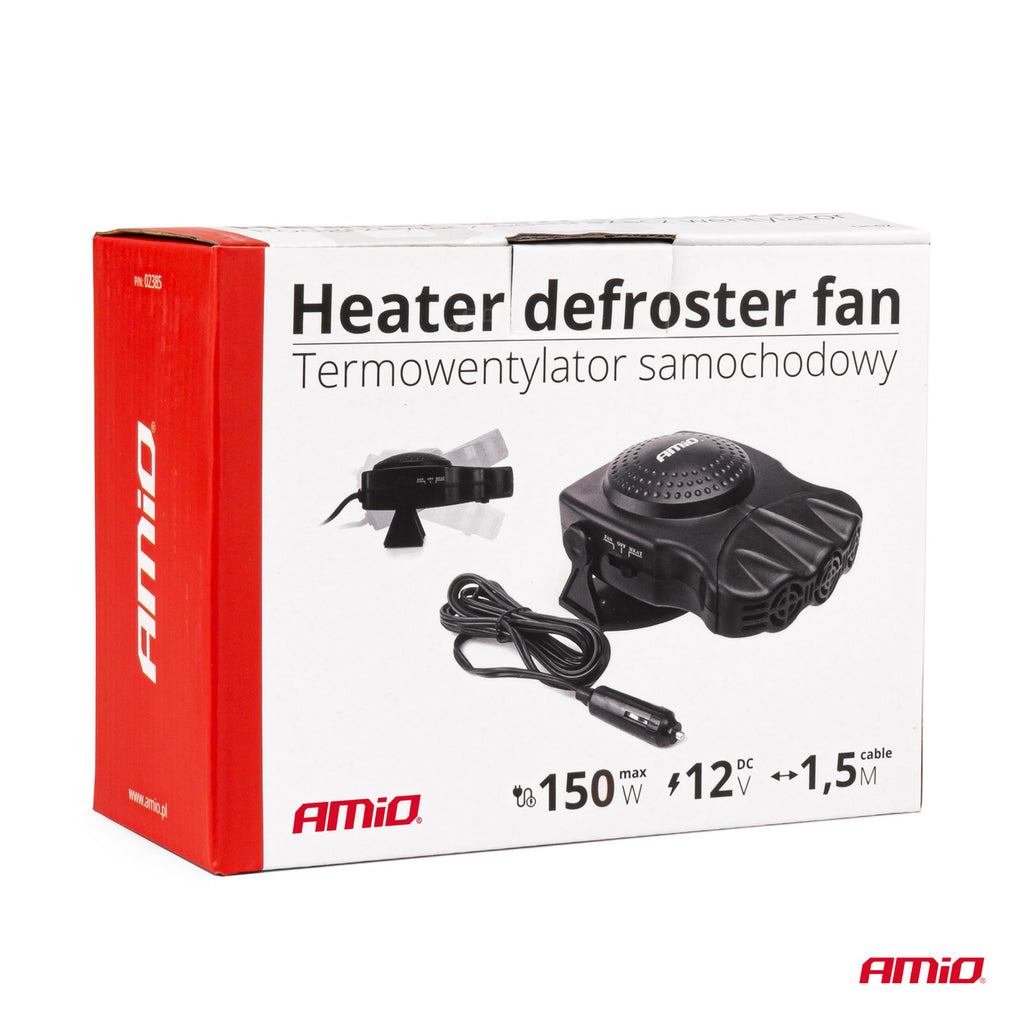 Verwarming, ontdooier, ventilator -12V 150W AMiO 02385 - AMiO 02385 - afbeelding 6