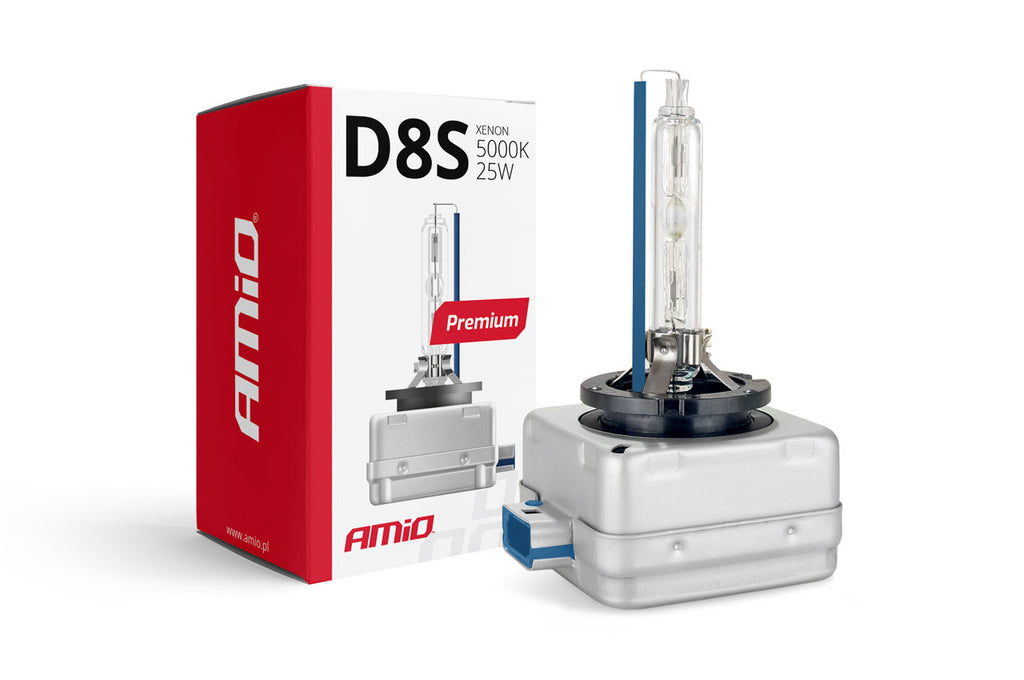 Xenon Lamp D8S 5000K AMiO PREMIUM 02395 - AMiO 02395 - afbeelding 1
