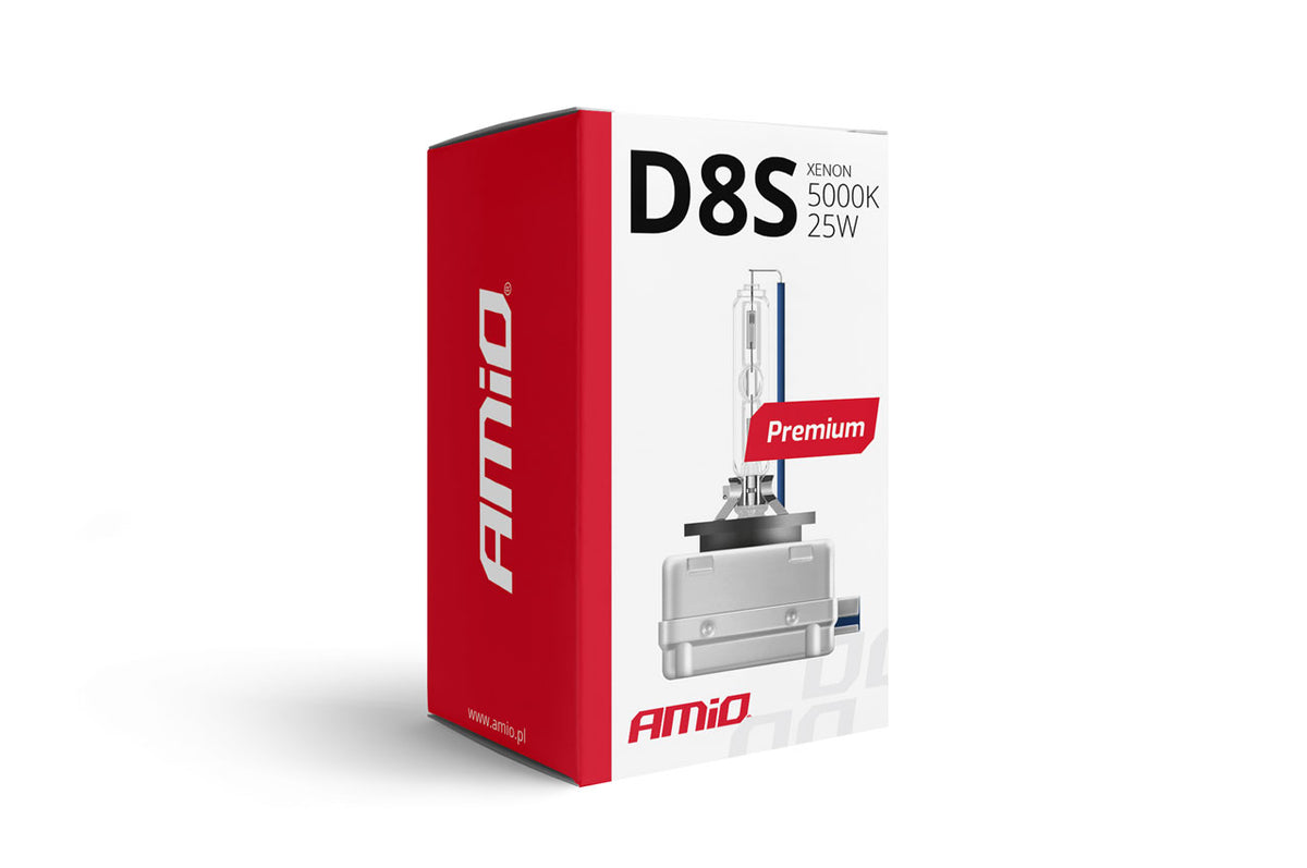 Xenon Lamp D8S 5000K AMiO PREMIUM 02395 - AMiO 02395 - afbeelding 2