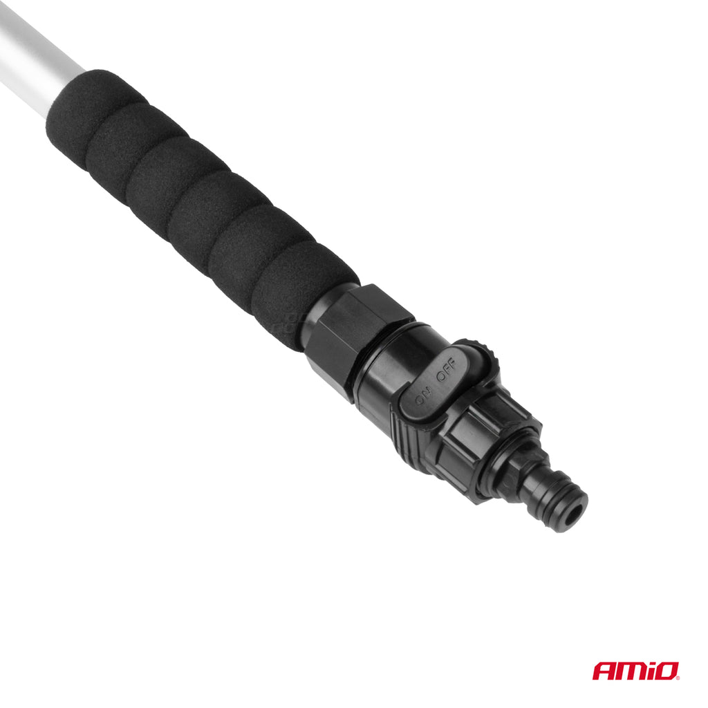 Microvezel telescopische wasborstel 98-168cm AMiO 02397 - AMiO 02397 - afbeelding 4
