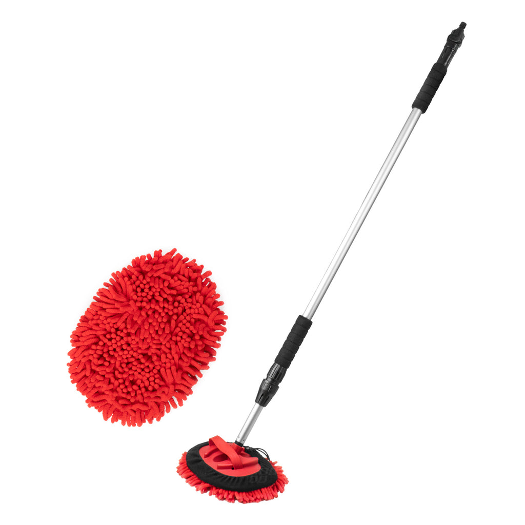 Chenille telescopische doorstroomborstel 120-200cm AMiO 02398 - AMiO 02398 - afbeelding 6