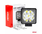 Werklamp LED 9-36V, afmeting 110x110mm