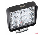 Werklamp LED 9-36V, afmeting 110x110mm